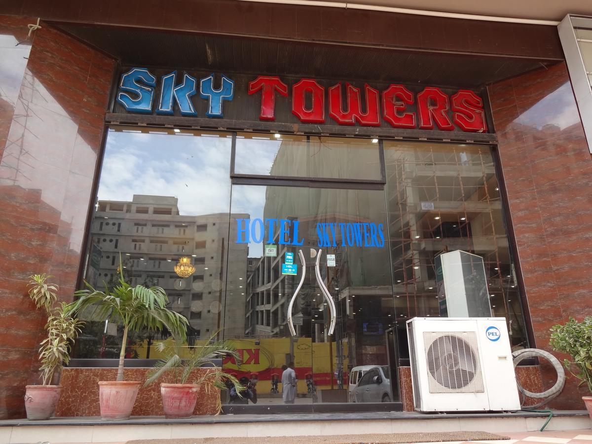 Hotel Sky Towers การาจี ภายนอก รูปภาพ